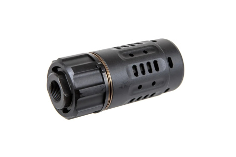 Tłumik płomienia QD DA (14mm CCW) Czarny Tłumik płomienia QD DA (14mm CCW) Czarny