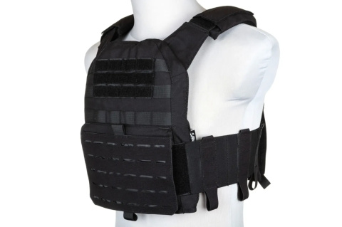 Kamizelka Taktyczna typu Plate Carrier Specna Arms Satac Tactical Advanced Vest Czarna Kamizelka Taktyczna typu Plate Carrier Specna Arms Satac Tactical Advanced Vest Czarna