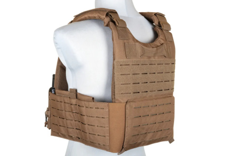 Kamizelka Taktyczna typu Plate Carrier Specna Arms Satac Tactical QR Tan Kamizelka Taktyczna typu Plate Carrier Specna Arms Satac Tactical QR Tan