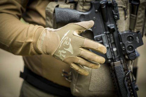 Rękawiczki All Round Fit Tactical® - Coyote / Adaptive Green A Rękawiczki All Round Fit Tactical® - Coyote / Adaptive Green A