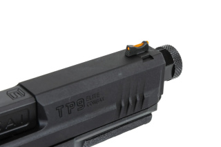 Pistolet ASG Cybergun x SAI Canik TP9 Elite Combat Green Gas Czarny