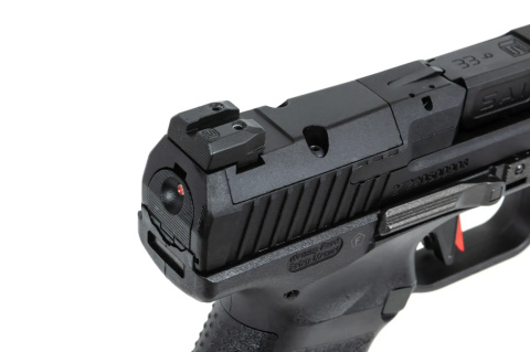 Pistolet ASG Cybergun x SAI Canik TP9 Elite Combat Green Gas Czarny Pistolet ASG Cybergun x SAI Canik TP9 Elite Combat Green Gas Czarny