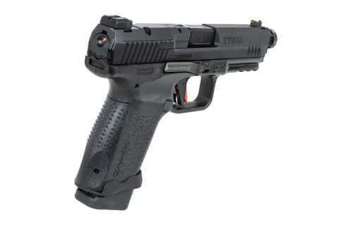 Pistolet ASG Cybergun x SAI Canik TP9 Elite Combat Green Gas Czarny Pistolet ASG Cybergun x SAI Canik TP9 Elite Combat Green Gas Czarny