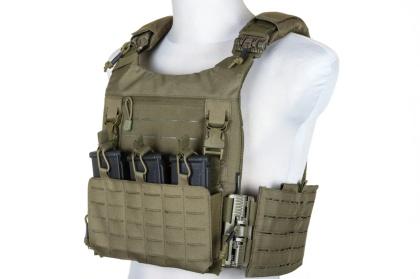 Kamizelka Taktyczna typu Plate Carrier Specna Arms Satac Tactical QR Oliwkowy
