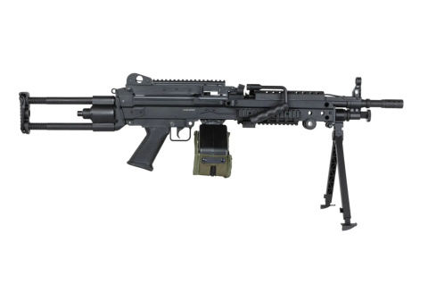 Karabin maszynowy ASG Specna Arms SA-F249 PARA FLEX™ GATE X-ASR™ Czarny