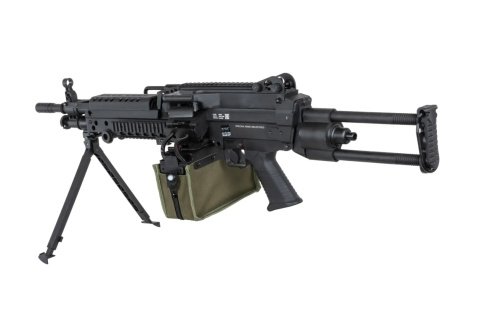 Karabin maszynowy ASG Specna Arms SA-F249 PARA FLEX™ GATE X-ASR™ Czarny