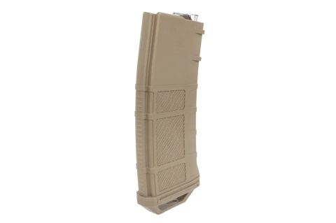 Magazynek mid-cap 250 kulek AMAROK Typ A do replik M4/M16 Flat Dark Earth Przezroczysty Magazynek mid-cap 250 kulek AMAROK Typ A do replik M4/M16 Flat Dark Earth Przezroczysty