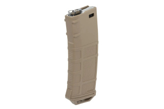 Magazynek mid-cap 250 kulek AMAROK Typ B do replik M4/M16 Flat Dark Earth Przezroczysty