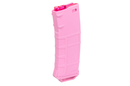 Magazynek mid-cap 250 kulek AMAROK Typ B do replik M4/M16 Różowy