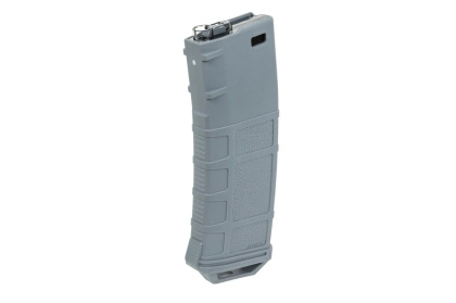 Magazynek mid-cap 250 kulek AMAROK Typ B do replik M4/M16 Szary Przezroczysty