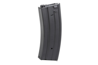 Metalowy magazynek typu hi-cap 300 kulek Specna Arms Czarny
