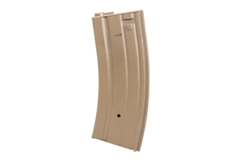 Metalowy magazynek typu hi-cap 300 kulek Specna Arms Flat Dark Earth Metalowy magazynek typu hi-cap 300 kulek Specna Arms Flat Dark Earth