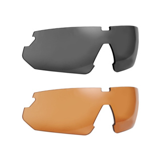 Okulary LanRay zestaw Shooting Pro - Black/Clear