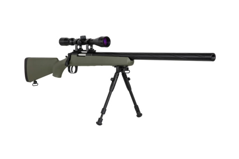 Produkt bez nazwyReplika karabinu snajperskiego Specna Arms SA-S12 EDGE™ z lunetą i dwójnogiem Oliwkowa Produkt bez nazwyReplika karabinu snajperskiego Specna Arms SA-S12 EDGE™ z lunetą i dwójnogiem Oliwkowa