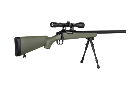 Produkt bez nazwyReplika karabinu snajperskiego Specna Arms SA-S12 EDGE™ z lunetą i dwójnogiem Oliwkowa Produkt bez nazwyReplika karabinu snajperskiego Specna Arms SA-S12 EDGE™ z lunetą i dwójnogiem Oliwkowa