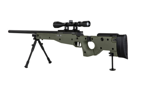 Replika karabinu snajperskiego Specna Arms SA-S14 EDGE™ z lunetą i dwójnogiem Oliwkowa Replika karabinu snajperskiego Specna Arms SA-S14 EDGE™ z lunetą i dwójnogiem Oliwkowa