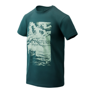 T-Shirt Helikon-Tex (Adventure Is Out There) - Dark Azure