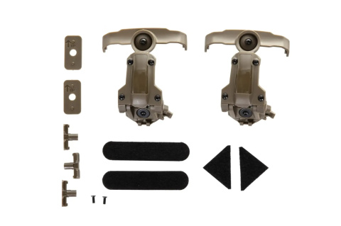 Taktyczny zestaw słuchawkowy Wosport HD-17-A Gen 6 Tan Taktyczny zestaw słuchawkowy Wosport HD-17-A Gen 6 Tan