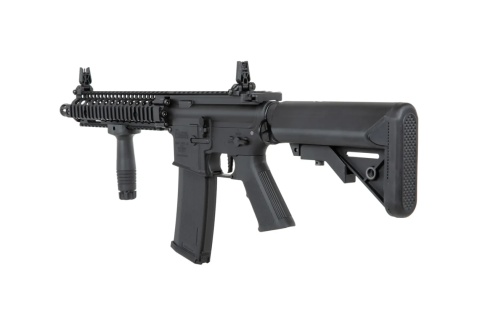 Karabinek ASG Specna Arms Daniel Defense® MK18 SA-P19 Prime™ HAL™ ETU z silnikiem bezszczotkowym Czarny Karabinek ASG Specna Arms Daniel Defense® MK18 SA-P19 Prime™ HAL™ ETU z silnikiem bezszczotkowym Czarny