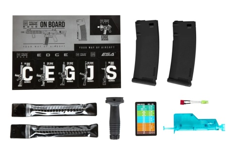 Karabinek ASG Specna Arms Daniel Defense® MK18 SA-P19 Prime™ HAL™ ETU z silnikiem bezszczotkowym Czarny Karabinek ASG Specna Arms Daniel Defense® MK18 SA-P19 Prime™ HAL™ ETU z silnikiem bezszczotkowym Czarny