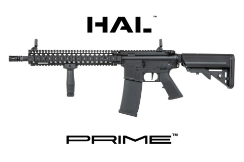 Karabinek ASG Specna Arms Daniel Defense® MK18 SA-P26 Prime™ HAL™ ETU z silnikiem bezszczotkowym Czarny Karabinek ASG Specna Arms Daniel Defense® MK18 SA-P26 Prime™ HAL™ ETU z silnikiem bezszczotkowym Czarny