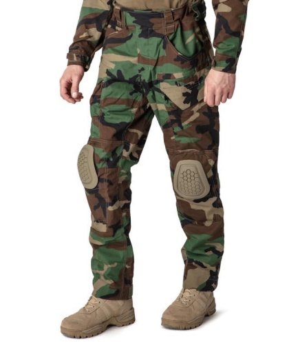 Spodnie taktyczne SATAC Combat G4 - Woodland
